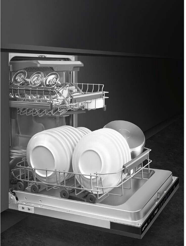 Встраиваемая посудомоечная машина Smeg - фото №5