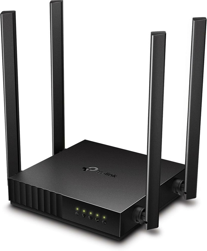 Беспроводной маршрутизатор TP-LINK Archer C54, 802.11ac, 1167(300+867) Мбит/с, 2.4ГГц и 5ГГц, 4xLAN