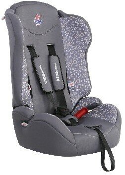 Автокресло Siger KRES2544 SG517 серый велосипед Kids Planet 