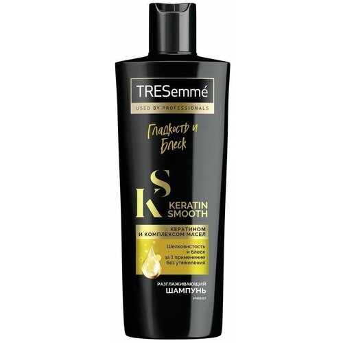 Шампунь разглаживающий Keratin Smooth 400мл шампунь маска для волос keratin 250ml