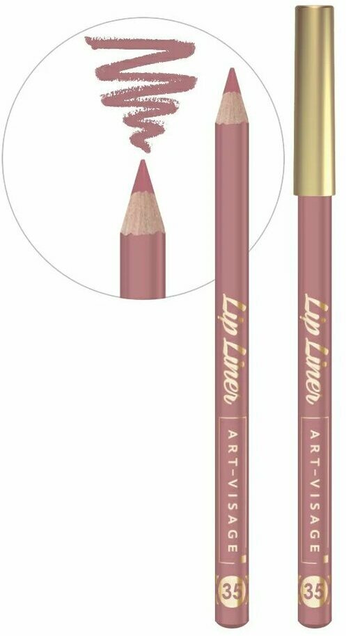 ART-VISAGE Карандаш для губ "LIP LINER" 35 зимняя роза