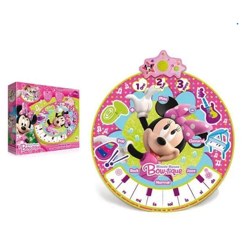 фото Игровой развивающий музыкальный коврик minnie (минни), imc toys