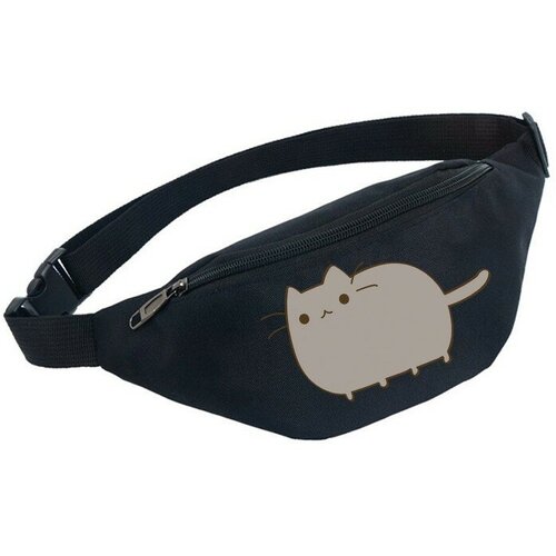 фото Сумка поясная noname, черный