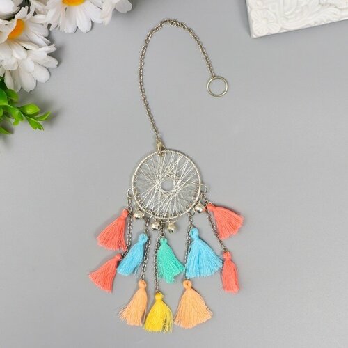 Ловец снов Паутина и кисточки d5 см 13х5 см 1шт 475₽