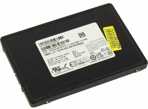 SSD Samsung PM893 1.92 Тб MZ7L31T9HBLT-00A07