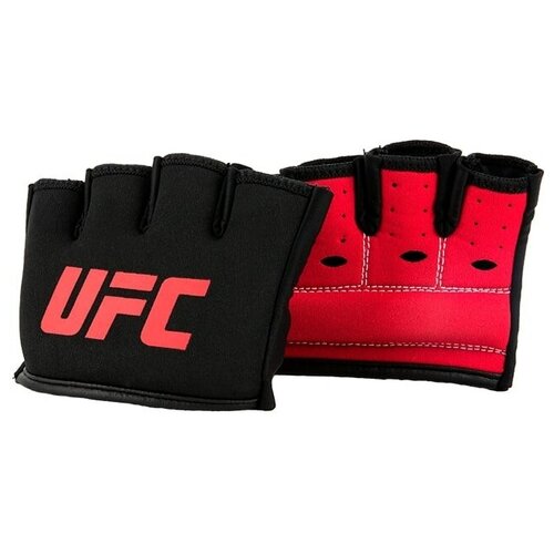 гелевые накладки reg ufc гелевые накладки reg ufc Гелевые накладки (L/XL) UFC (пара), цвет: черный/красный