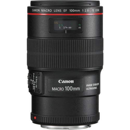 Объектив Canon EF 100mm f28L Macro IS USM 10809100₽