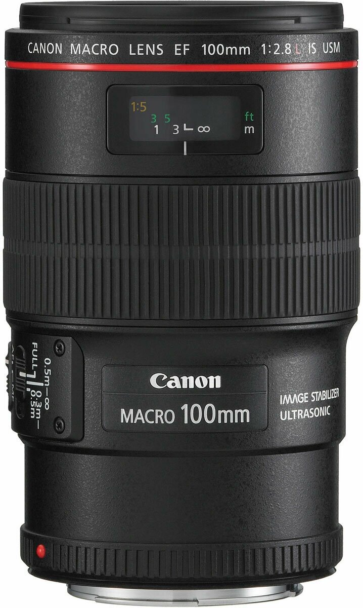 Объектив Canon EF 100mm f/2.8L Macro IS USM