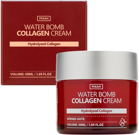 Pekah Крем для лица омолаживающий с 15% коллагеном Water Bomb Collagen Cream 50мл