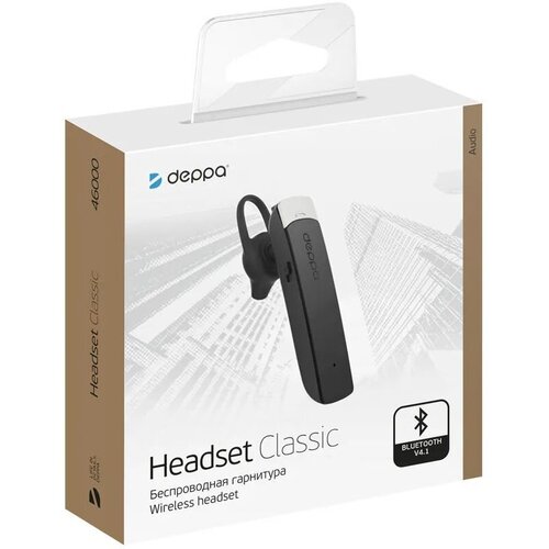 Наушники Deppa 46000 Bluetooth черный 277000₽