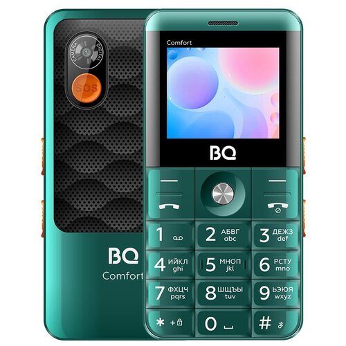 Мобильный телефон BQ 2006 Comfort Green-Black