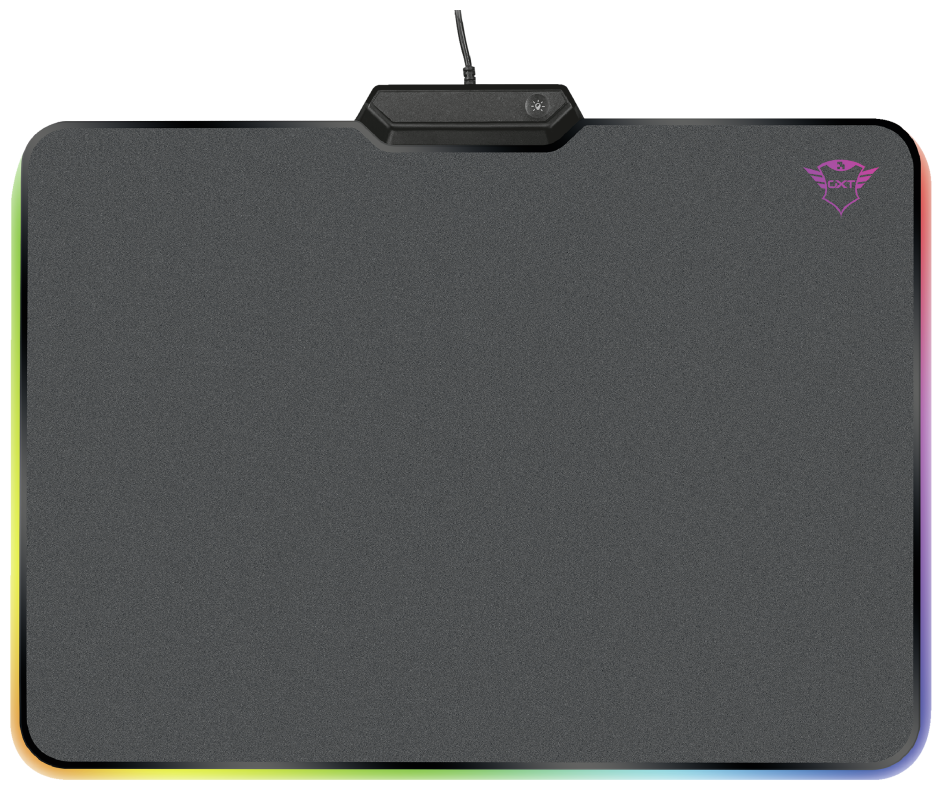 Игровой коврик 21802 Trust GXT 760 GLIDE с подсветкой RGB 350х250