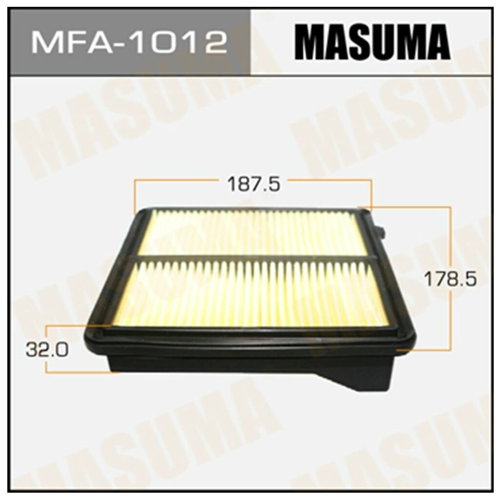 Фильтр воздушный MFA1012 Masuma для Honda Civic / Масума для Хонда Цивик