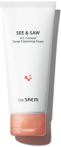 Пенка контроль чистоты и жирности [The Saem] See & Saw AC Control Deep Cleansing Foam