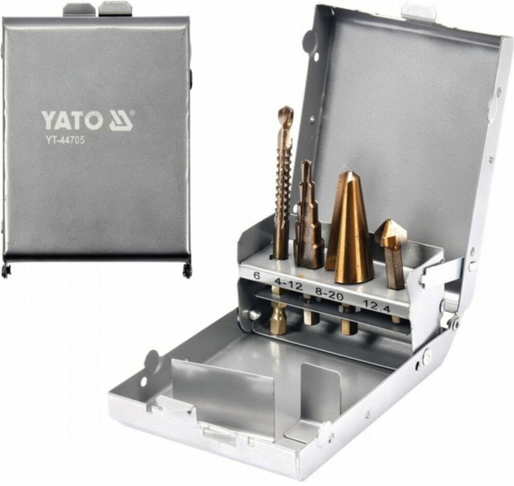 Набор сверл универсальных с хвостовиком HEX YATO YT-44705