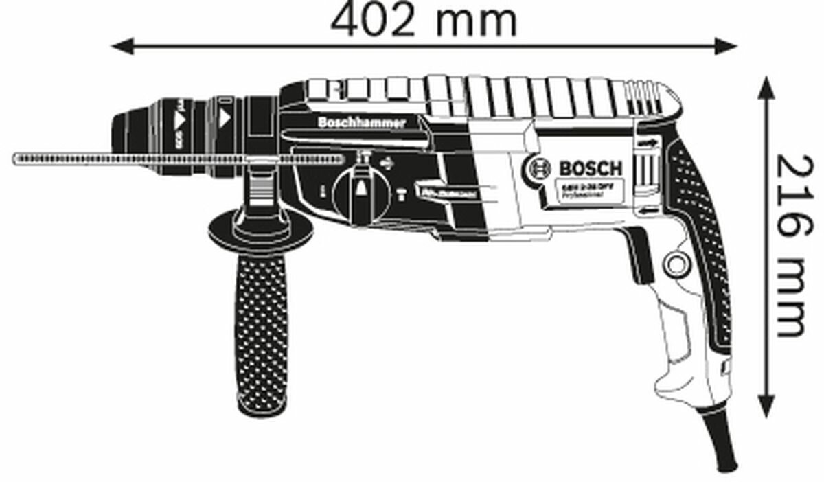 перфоратор Bosch (0.611.267.600) - фото №9