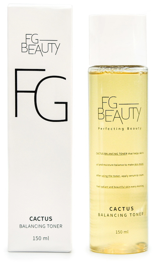 FG BEAUTY Тонер для лица восстанавливающий опунция Cactus Balancing Toner, 150 мл