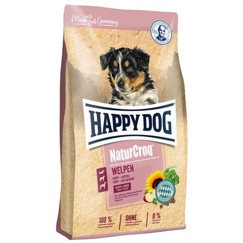 Happy Dog Корм для щенков всех пород с 4 недель Happy Dog Natur Croq Puppy, 15 кг