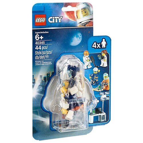 Минифигурки LEGO City 40345 Исследование Марса, 44 дет. конструктор lego city 60226 шаттл для исследований марса 273 дет