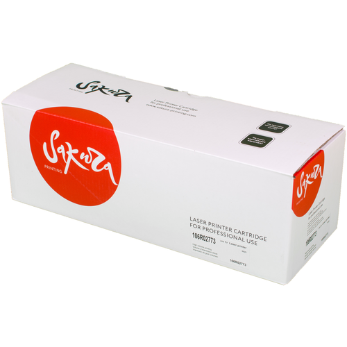 Картридж Sakura 106R02773 для XEROX Phaser 3020 / WorkCentre 3025, 1500 стр, черный bion 106r02773 картридж для xerox phaser 3020 workcentre 3025 1500 стр с чипом