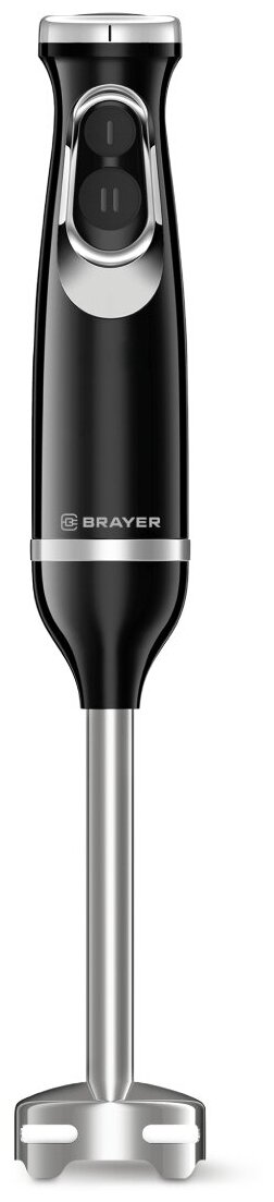 Блендер погружной Brayer 1249BR, (800Вт, 2 скорости, плавная регулировка скорости)
