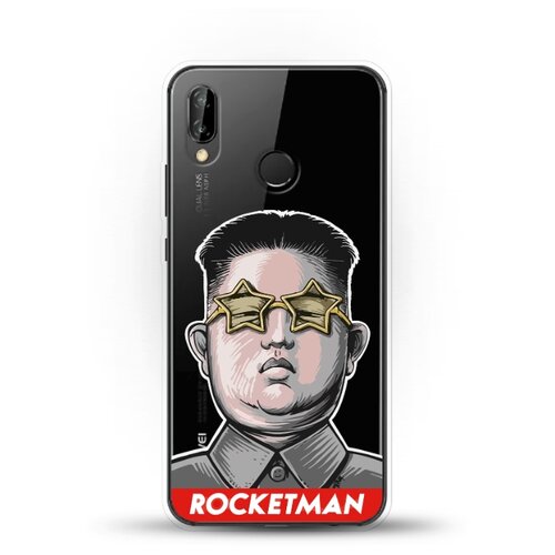 фото Силиконовый чехол rocketman на huawei p20 lite andy & paul