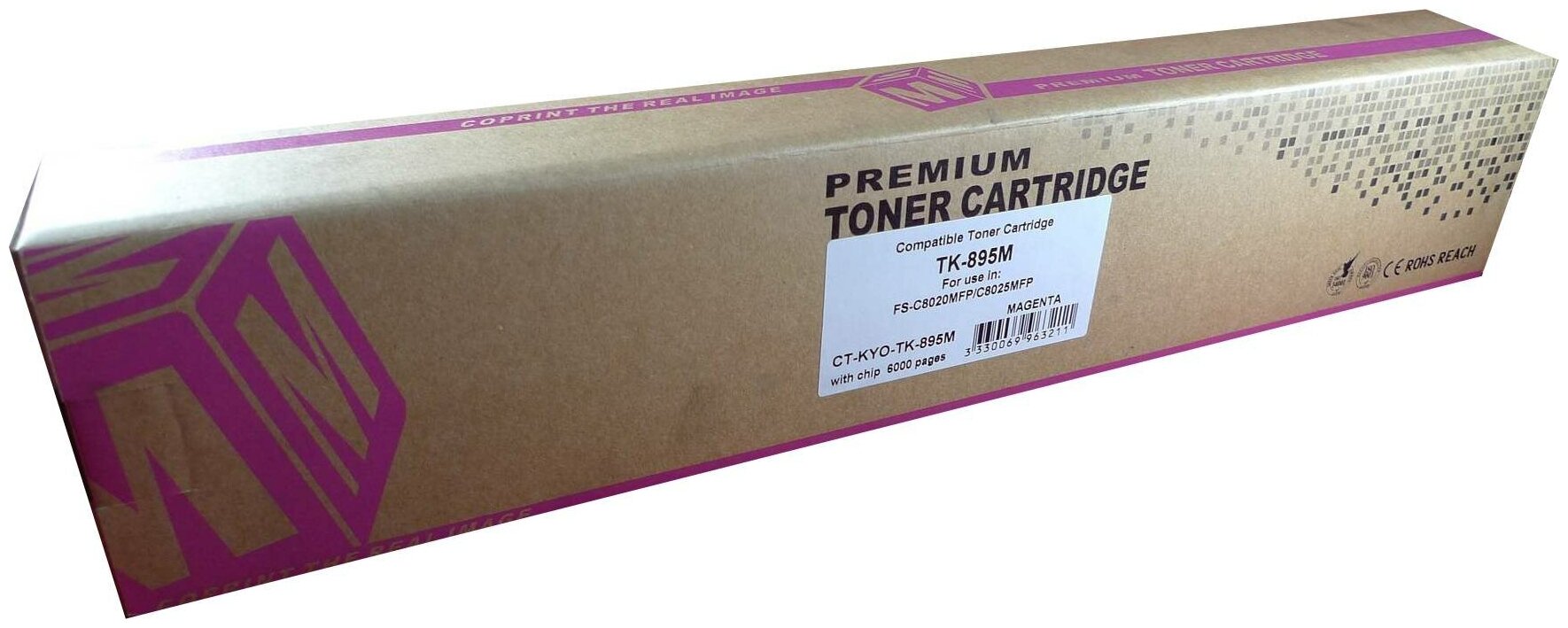 Тонер-картридж для Kyocera-Mita FS-C8020MFP/C8025MFP TK-895M 6K (magenta) (JPN) CT-KYO-TK-895M