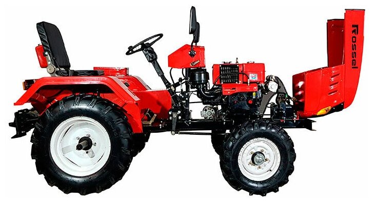 Мини-трактор дизельный Rossel XT-184D, 18 л.с. - фотография № 3