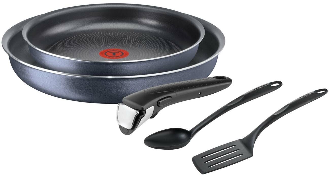 Набор посуды (антипригарное покрытие) Tefal Ingenio Twinkle Grey 5 предметов (4180880)