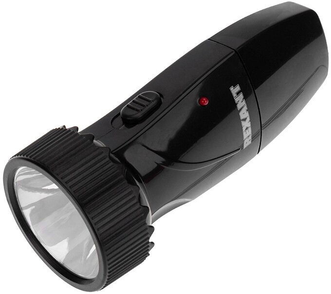 Ручной универсальный фонарь REXANT 220 В со встроенным аккумулятором, 1 Вт, 70 Лм