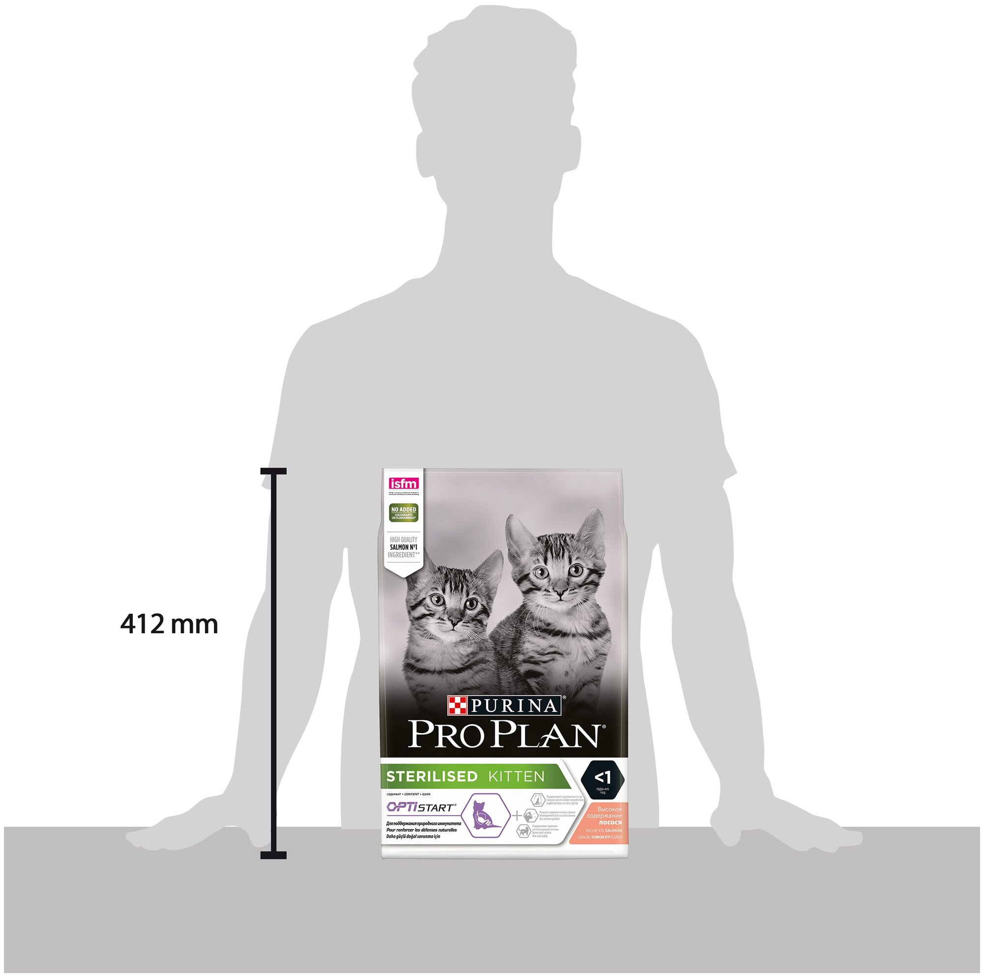 Сухой корм Purina Pro Plan для стерилизованных котят, с лососем, 1.5кг Purina ProPlan - фото №10