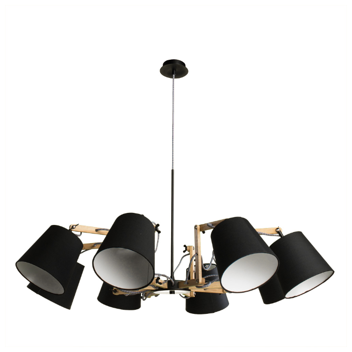 Подвесная люстра Arte lamp A5700LM-8BK Pinoccio