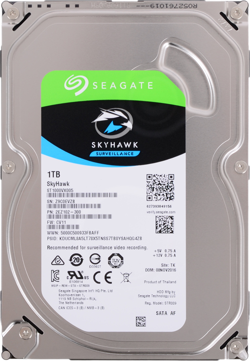 Жесткий диск SEAGATE SkyHawkAI , 10Тб, HDD, SATA III, 3.5" - фото №9