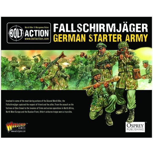 Настольная игра Bolt Action Fallschirmjager German Starter Army