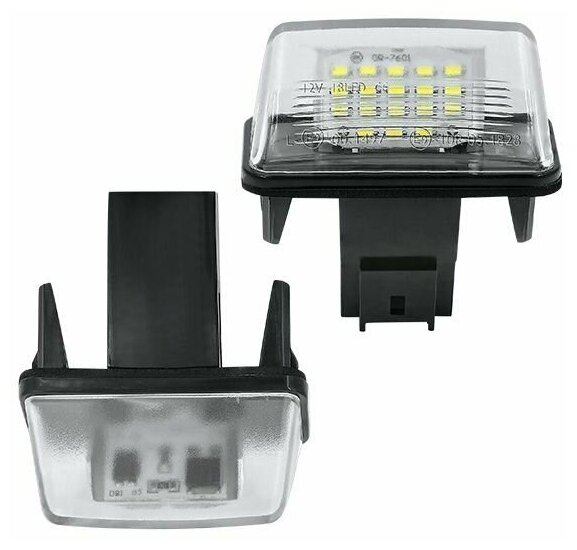 Светодиодная подсветка номера Peugeto 206 Citroen C3 2 LED