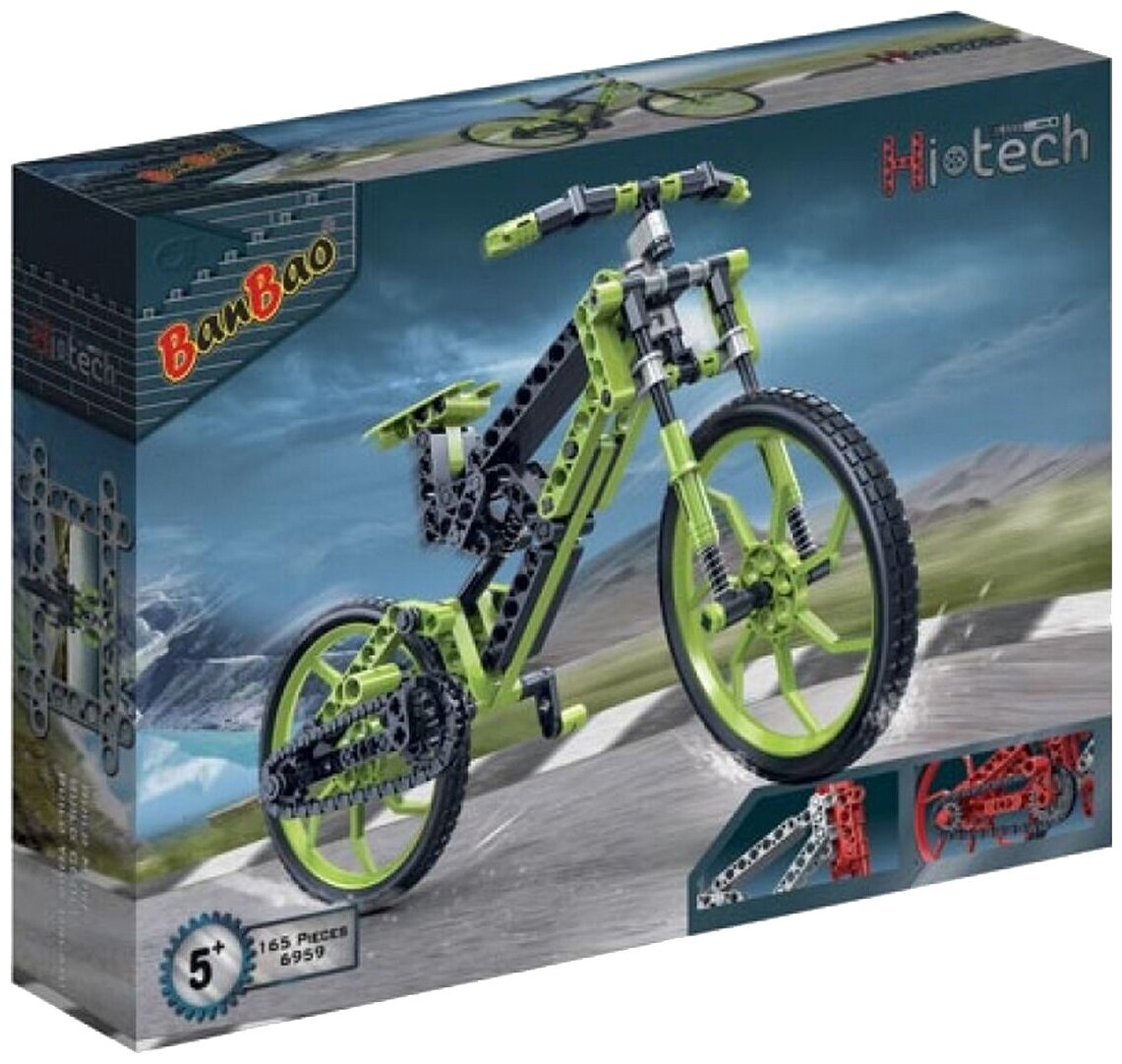 Конструктор "Велосипед" 172 деталей 6959 /Ban Bao/