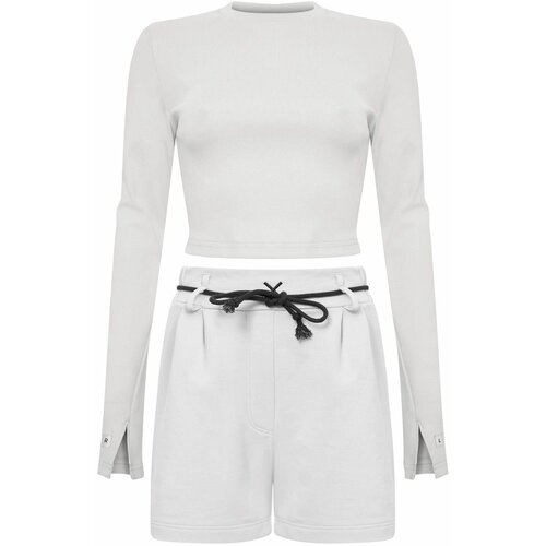 фото Костюм женский летний водолазка с шортами twenty eight placid blue