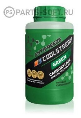 Антифриз COOLSTREAM зеленый 0.9л COOLSTREAM CS-010901-GR | цена за 1 шт