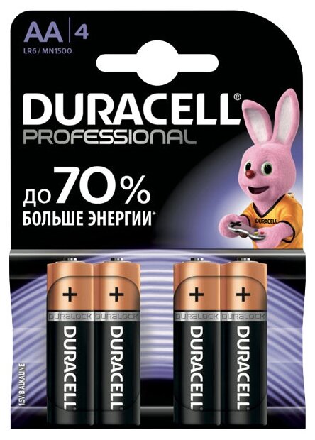 Батарейка Duracell Professional АА/LR6