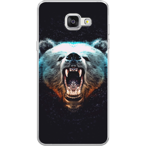Силиконовый чехол на Samsung Galaxy A5 2016 / Самсунг Галакси А5 2016 Медведь