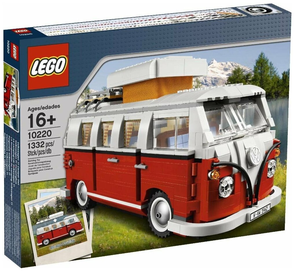 Конструктор LEGO Creator 10220 Автофургон Фольксваген Т1