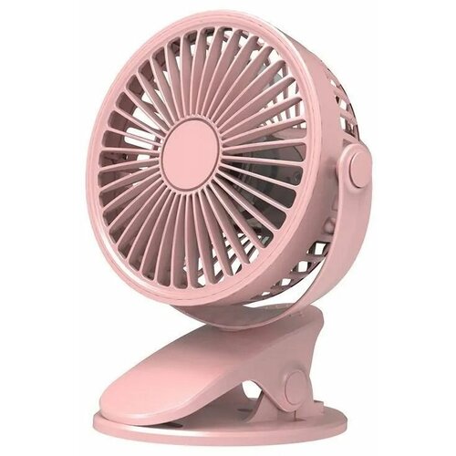 Мини-вентилятор портативный на прищепке для дома и офиса на зажиме с зарядкой USB 75000₽