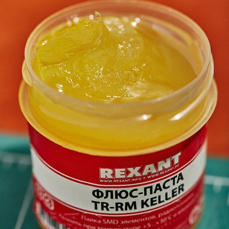 Флюс-паста TR-RM KELLER 20 мл, REXANT