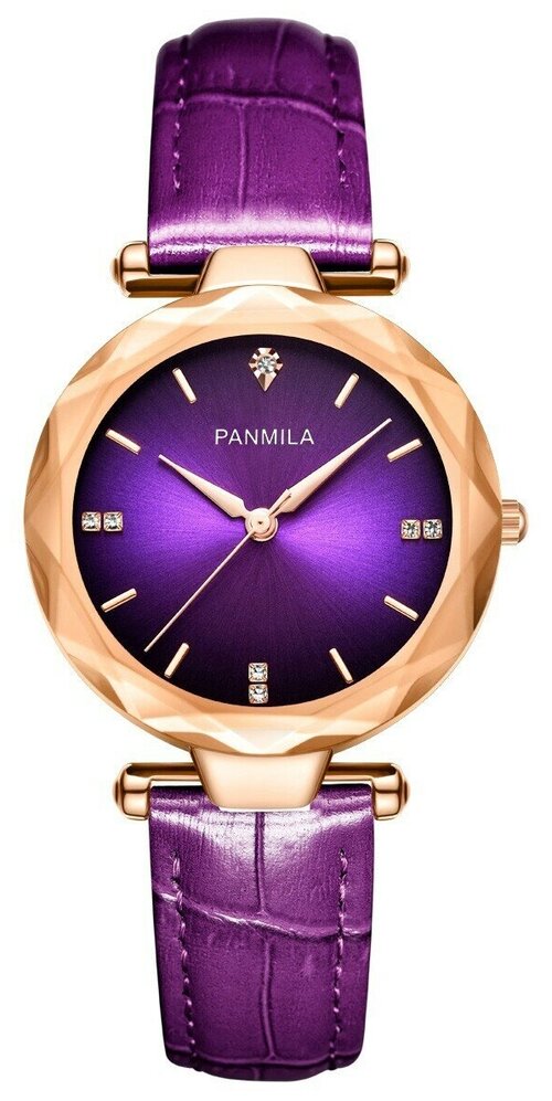 Наручные часы Panmila Fashion P0415M-DZ1RVV, фиолетовый
