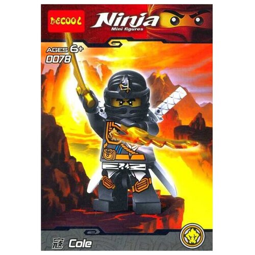 Конструктор Jisi bricks (Decool) Ninja 0078 Ниндзя