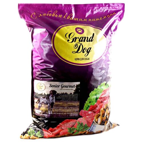 Сухой корм для пожилых собак Grand Dog Senior Gourmet 3 кг