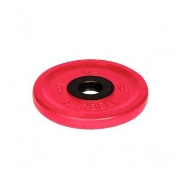 Barbell d 51 мм 5,0 кг, red