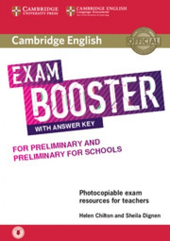 Книга Exam Booster for Preliminary and Preliminary for Schools with Answer Key with Audio - фото №1
