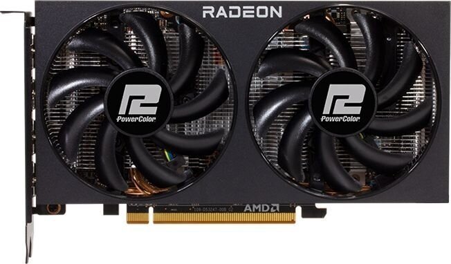 Видеокарта PowerColor Radeon RX 6600 Fighter (8Гб, GDDR6,128bit, HDMI,3DP AXRX 6600 8GBD6-3DH, ret)