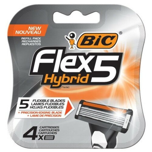 Купить BIС (БИК) Сменные кассеты Bic Flex 5 Hybrid 4 шт